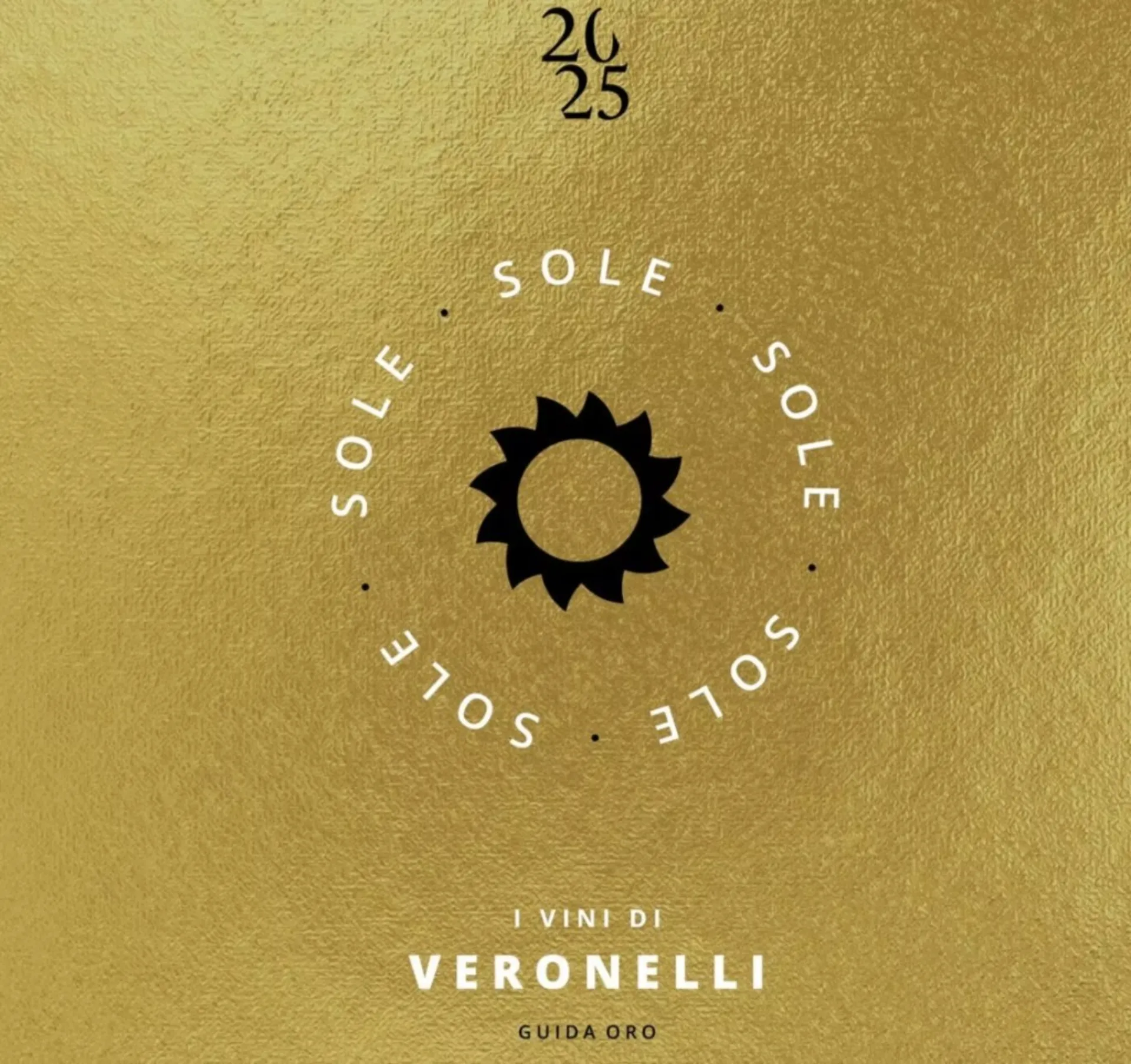 Premio Sole 2025, Guida Oro I Vini di Veronelli: marchio Premio Sole.